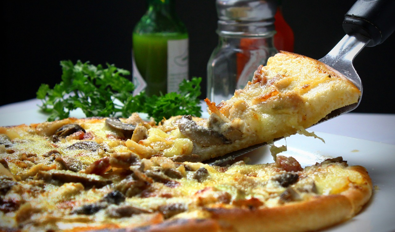Pizza feliată